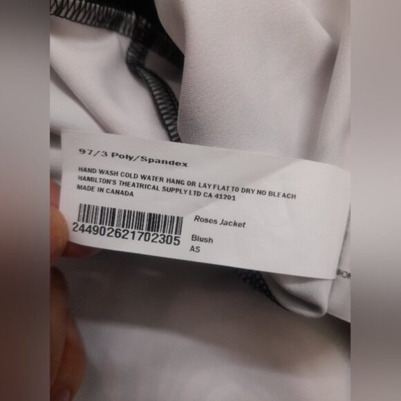 DanceInked - Women's Light Jacket - Roses - Size: M/L - Picture 7 of 7